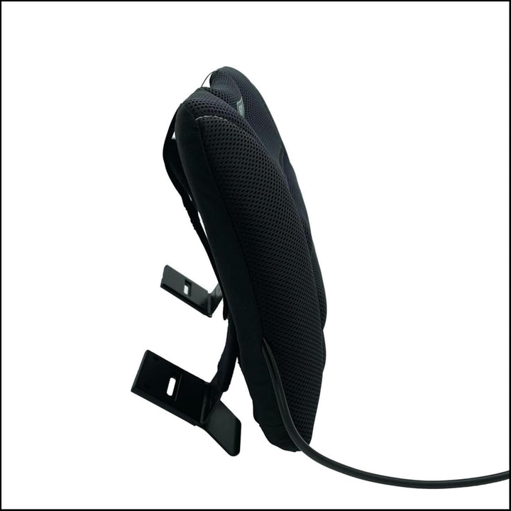 Sitback Air Universales Rückenstützkissen, Stoff Black Air, Stoff Black Air