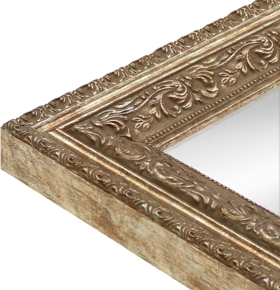 WANDStyle Spiegel Barock und Antik Stil I Aussenmass ca. 41x56 cm I Farbe Bronze I bronzener Wandspi