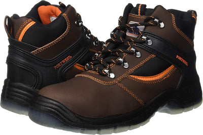 Portwest Steelite S3 Stiefel Mustang, Grösse: 44, Farbe: Braun, FW69BRR44 44 EU Braun, 44 EU Braun