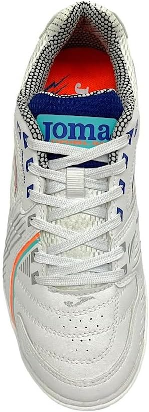 Joma Herren Indoor Football Trainers 44.5 EU Weiss, 44.5 EU Weiss