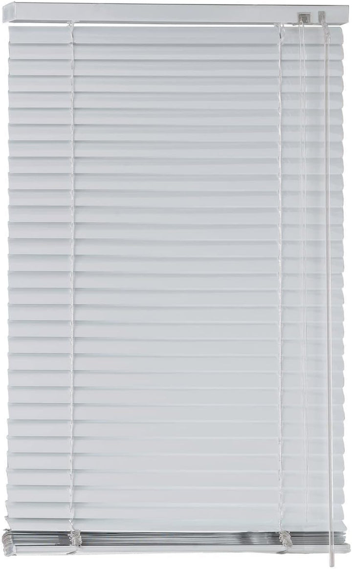 EXKLUSIV HEIMTEXTIL Aluminium Jalousie Lamellen 110 x 175 cm Weiss Weiss 110 x 175 cm, Weiss 110 x 1