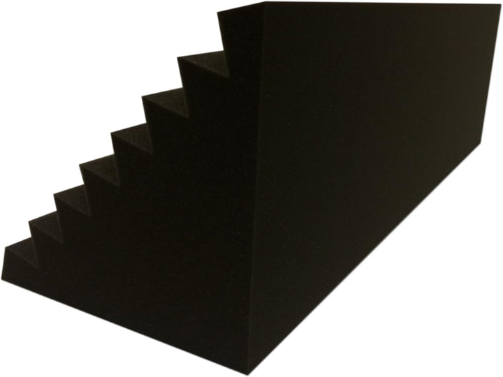 Bass Trap Absorber Lamellen (Pyramiden) Profil (4 St. Performance Ca. 100x30x30cm) 4 St. Performance