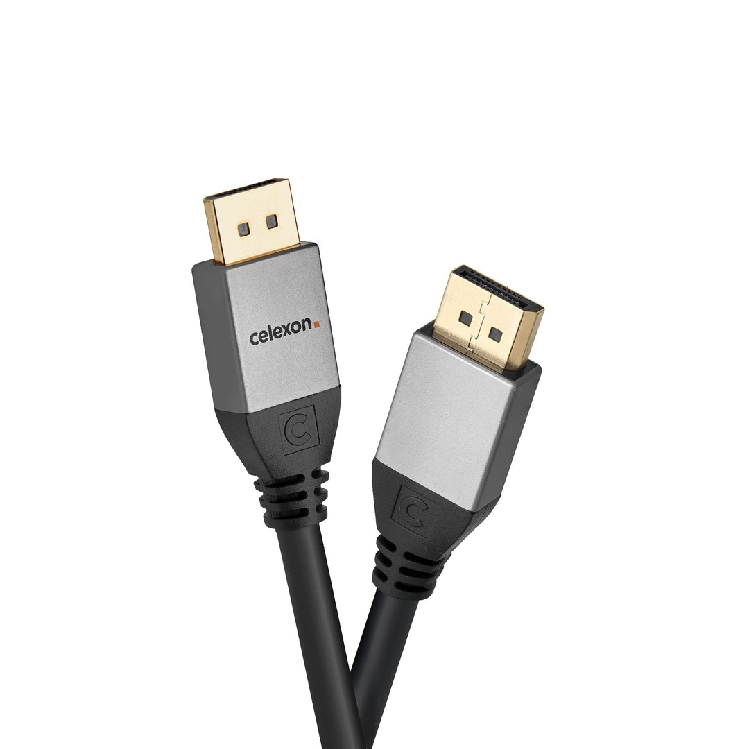 celexon DisplayPort Kabel 4K UHD @60Hz 1,0 m - Professional Line - Plug &amp; Play - Version 1.2 1m Disp