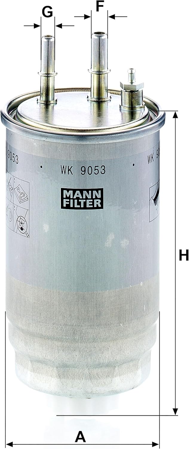 MANN-FILTER WK 9053 z Kraftstofffilter Satz mit Dichtung / Dichtungssatz Kraftstofffilter – Für PKW