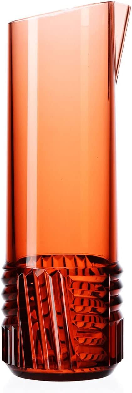 Kartell Trama Karaffe, Thermoplastisches Technopolymer, Rosa, 30,5 x 10 cm Caraffa Rosato, Caraffa R