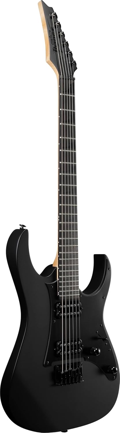 Ibanez GRGR131EX-BKF GIO Stealth Series Electric Guitar - Black Flat