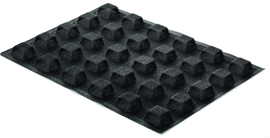 Silikomart 70.520.20.0065 mikro - perforierte Silikonformen, Silicone, Schwarz