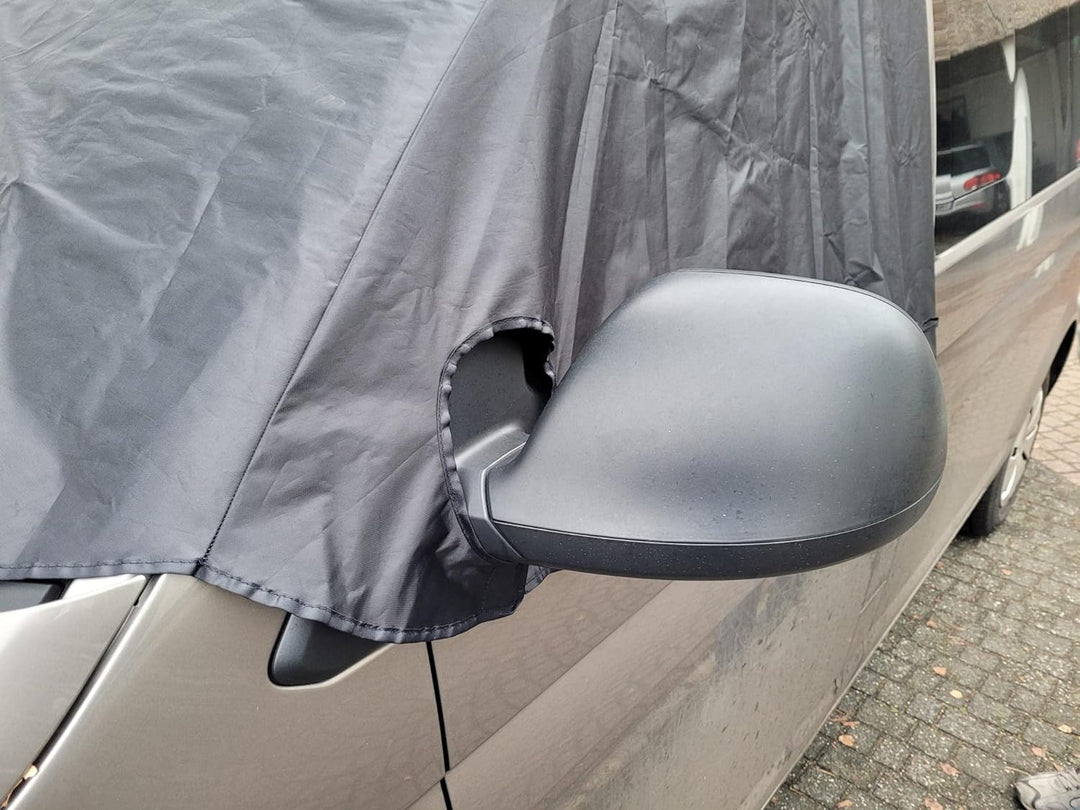 BREMER SITZBEZÜGE Frontscheibenabdeckung kompatibel mit VW T5 T6 T6.1 Wohnmobil Abdeckung Sonnenschu