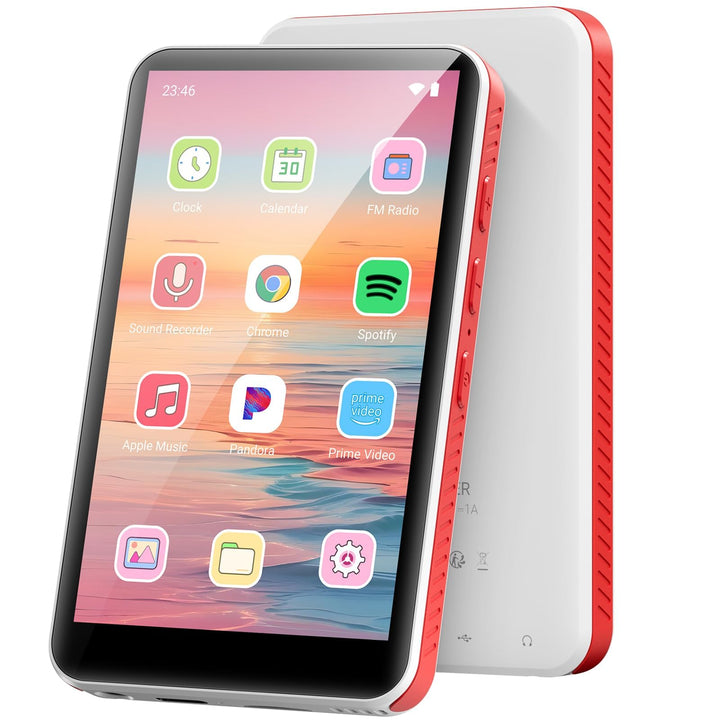 192GB MP3 Player mit Bluetooth und WiFi, tragbarer Spotify MP3-Player mit Android 13.0, RAM:4GB, Oil