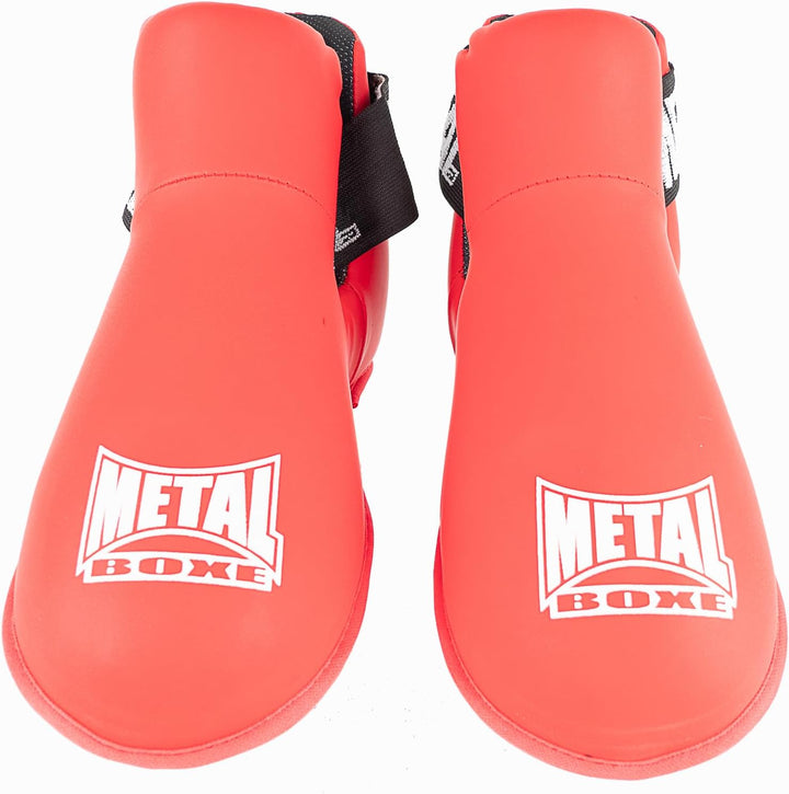 METAL BOXE - Fussschutz Full Contact, Rot rot S, rot S