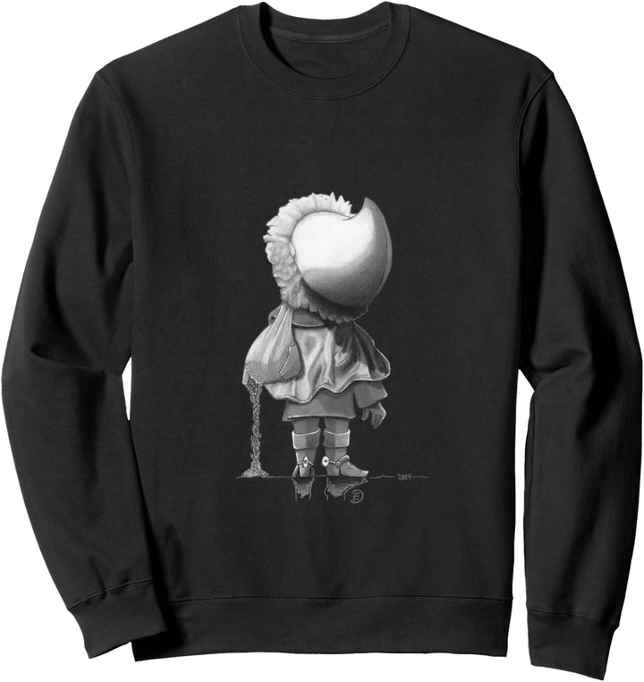 Unser Sandmännchen Schwarz Weiss Version Sweatshirt