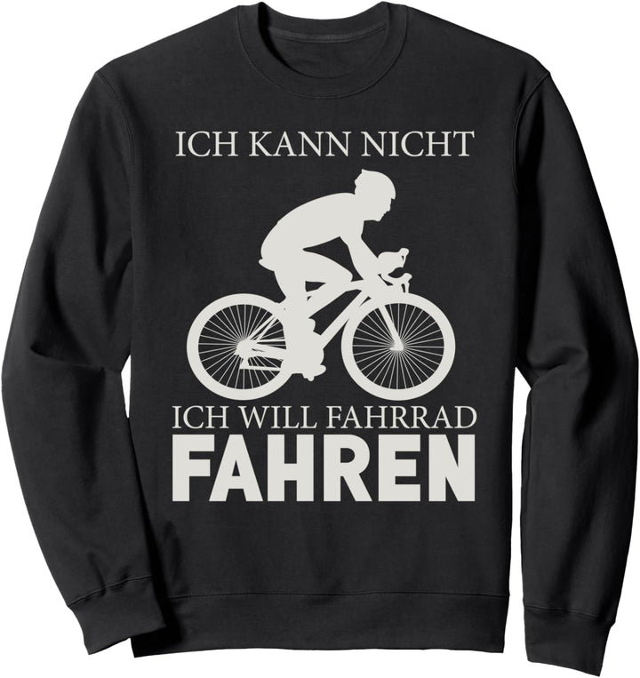 Fahrradfahrer Rennrad Radsport Radfahrer Lustiges Fahrrad Sweatshirt