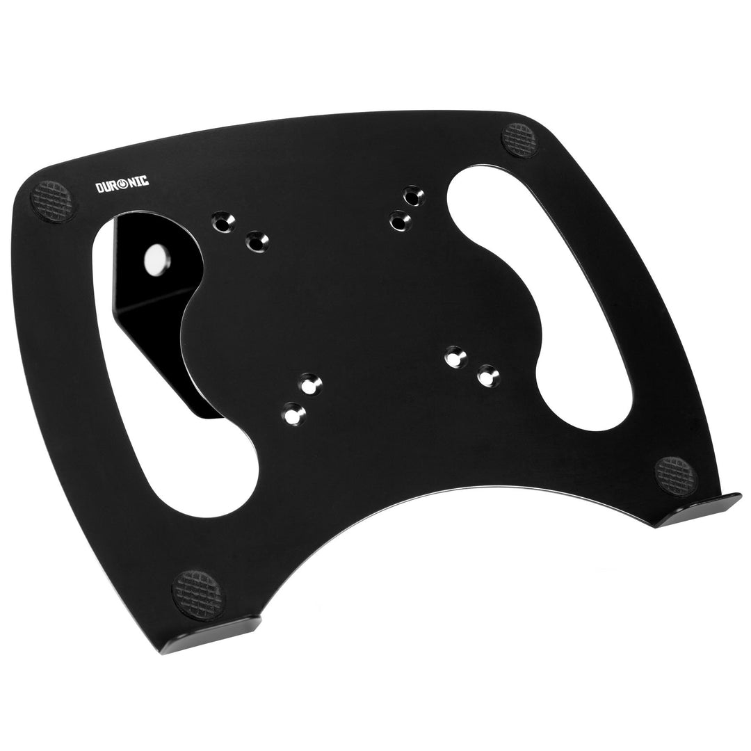 Duronic DML1 BK Laptophalterung | Fläche 32x24,2cm | Belastbarkeit 8kg | Laptopständer für Minitorha