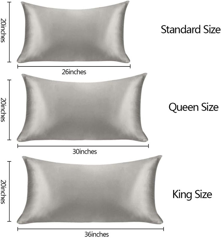 Seidenkissenbezug Jaciu Silk Pillowcase 21 Momme beidseitiger Seidenkissenbezug Kissenbezug Versteck