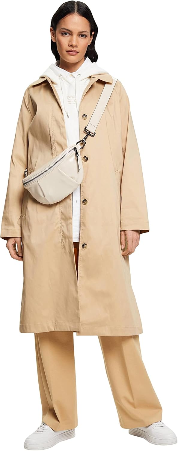 ESPRIT Damen Jacke S 285/SAND, S 285/SAND