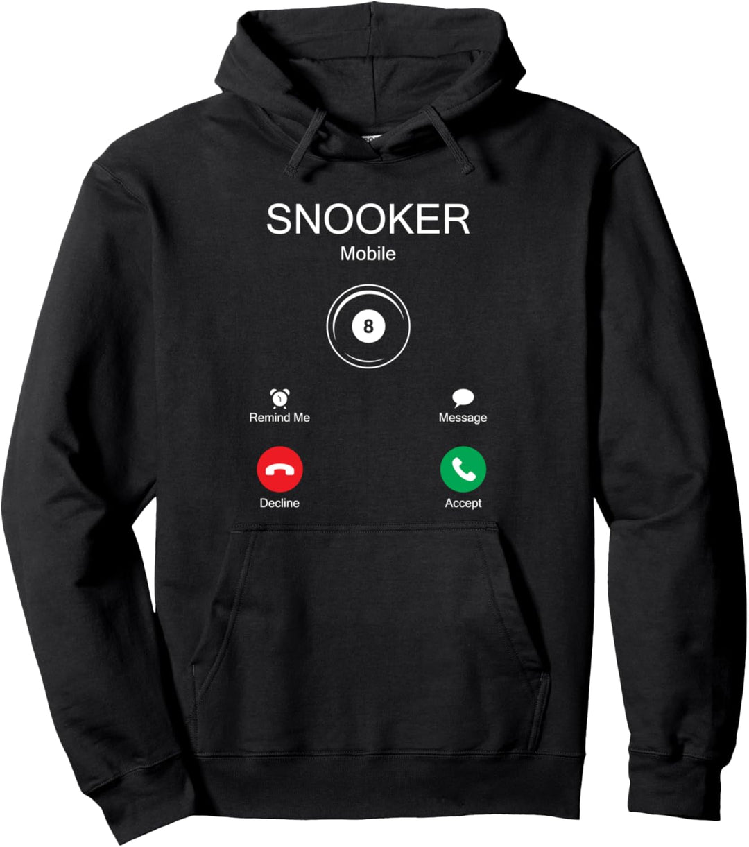 Snooker is calling - billiards pool snooker player gift Pullover Hoodie