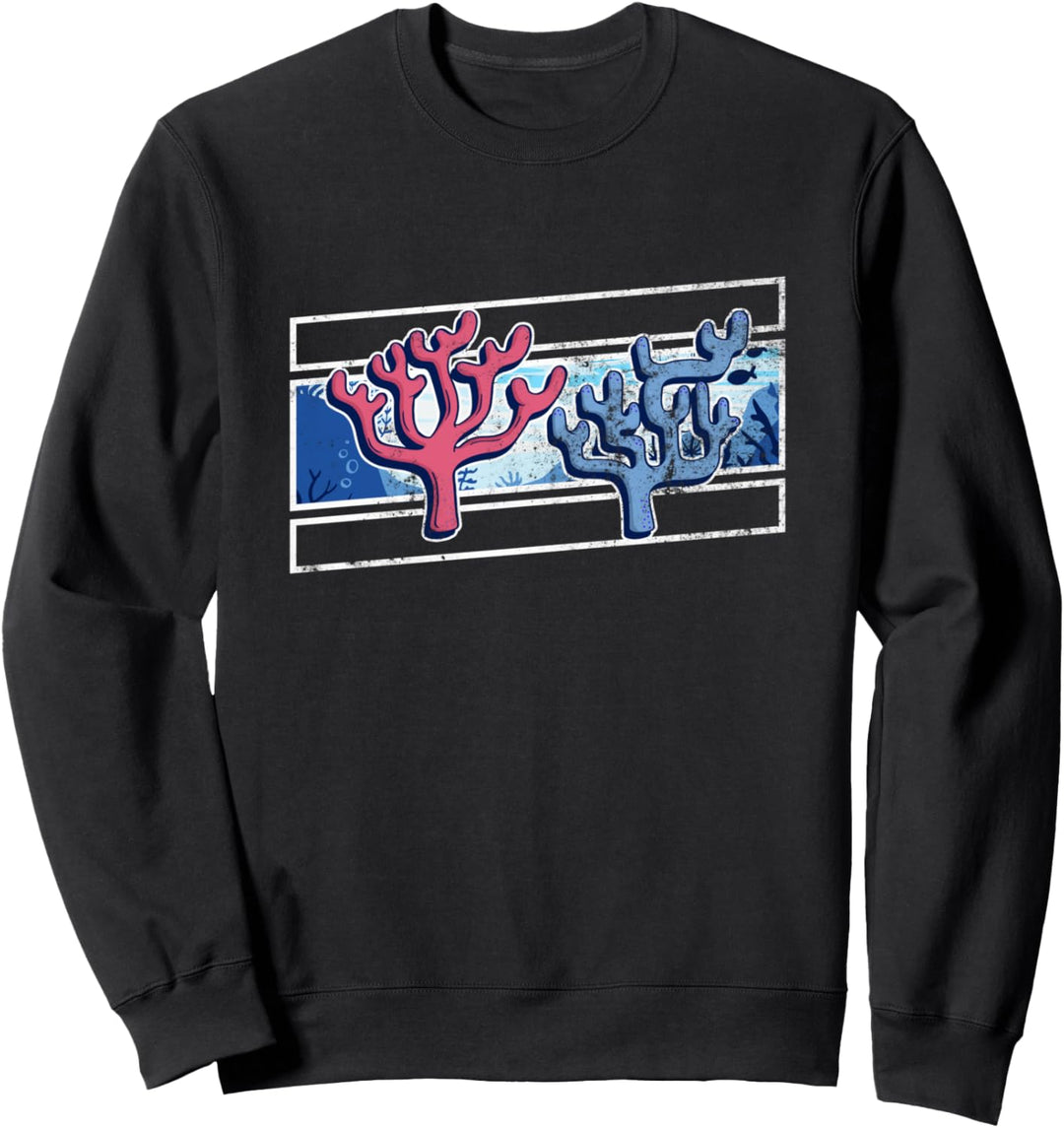 Korallenriffe Umwelt Natur Urlaub Schnorcheln Sweatshirt