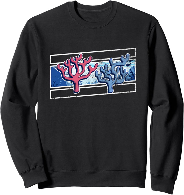 Korallenriffe Umwelt Natur Urlaub Schnorcheln Sweatshirt