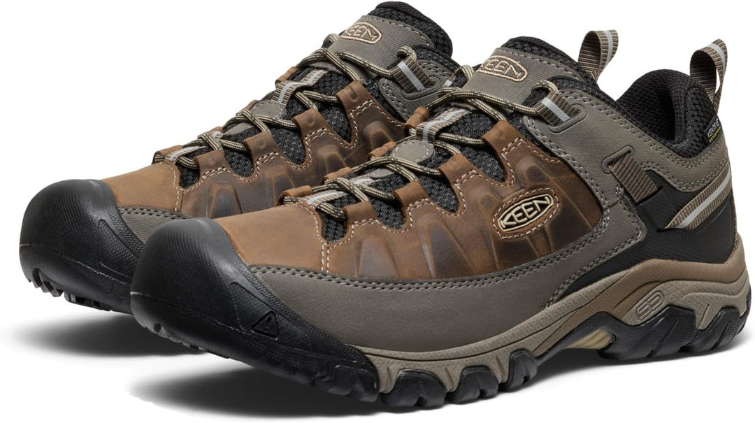 Keen Targhee III WP Herren Trekkingschuhe 39.5 EU Weit Bungee Cord Schwarz, 39.5 EU Weit Bungee Cord