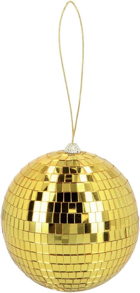 Boland - Glänzende Discokugel, Durchmesser ca. 15 cm, Disco Fever, Hängedeko, Dekoration für Party o