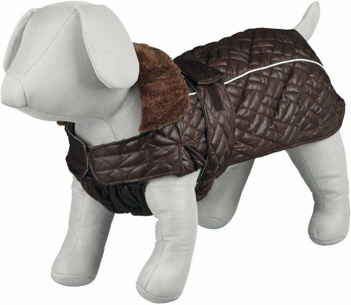 Trixie Rouen Winter Hundemantel, 43 cm, braun Braun 43 cm, Braun 43 cm