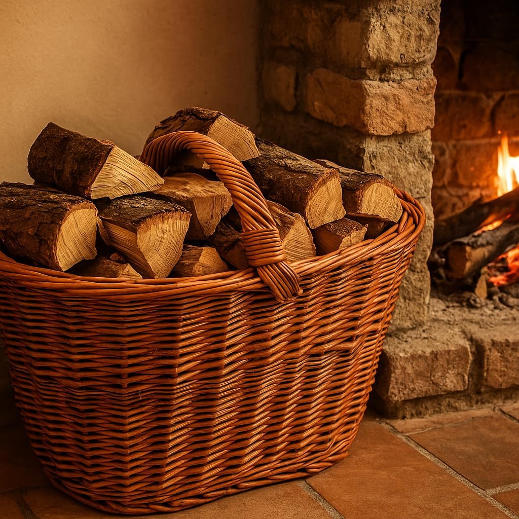Linea Garden Friend Holz korb aus Weide Modellnummer: c1550110 Marke, 48.5x33x24.5