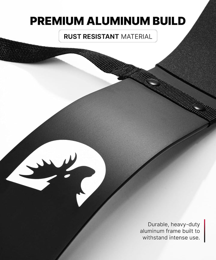 DMoose Fitness Bizeps Isolator, Arm Blaster Dickes Aluminium, Bizeps Trainingsgerät, Prämie Arm Blas