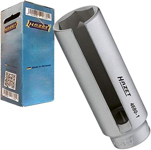 Hazet 4680-1 Lambda-Sonden-Einsatz, s: 22, Innenvierkant 12,5 mm (1/2 Zoll)