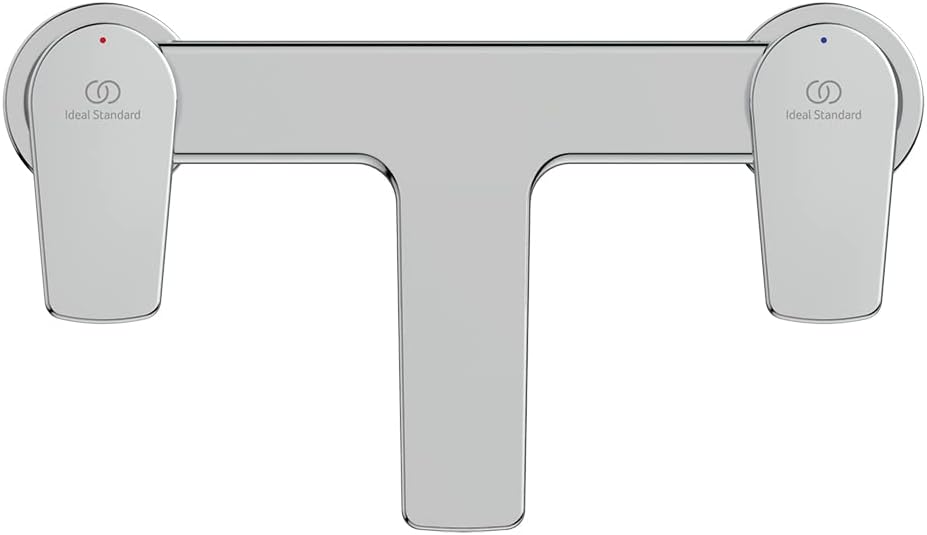 Ideal Standard BC694AA Cerafine D Badewanneneinlauf, Chrome, Dual Control Bath Filler, Dual Control