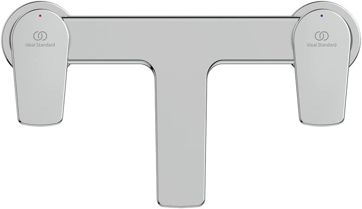 Ideal Standard BC694AA Cerafine D Badewanneneinlauf, Chrome, Dual Control Bath Filler, Dual Control