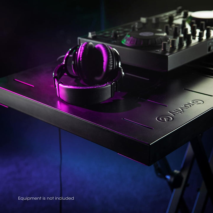 Gravity KS RD 1 - Auflagetisch für X-Form Keyboard Ständer, mit Belastbarkeit bis 60 kg, schwarz
