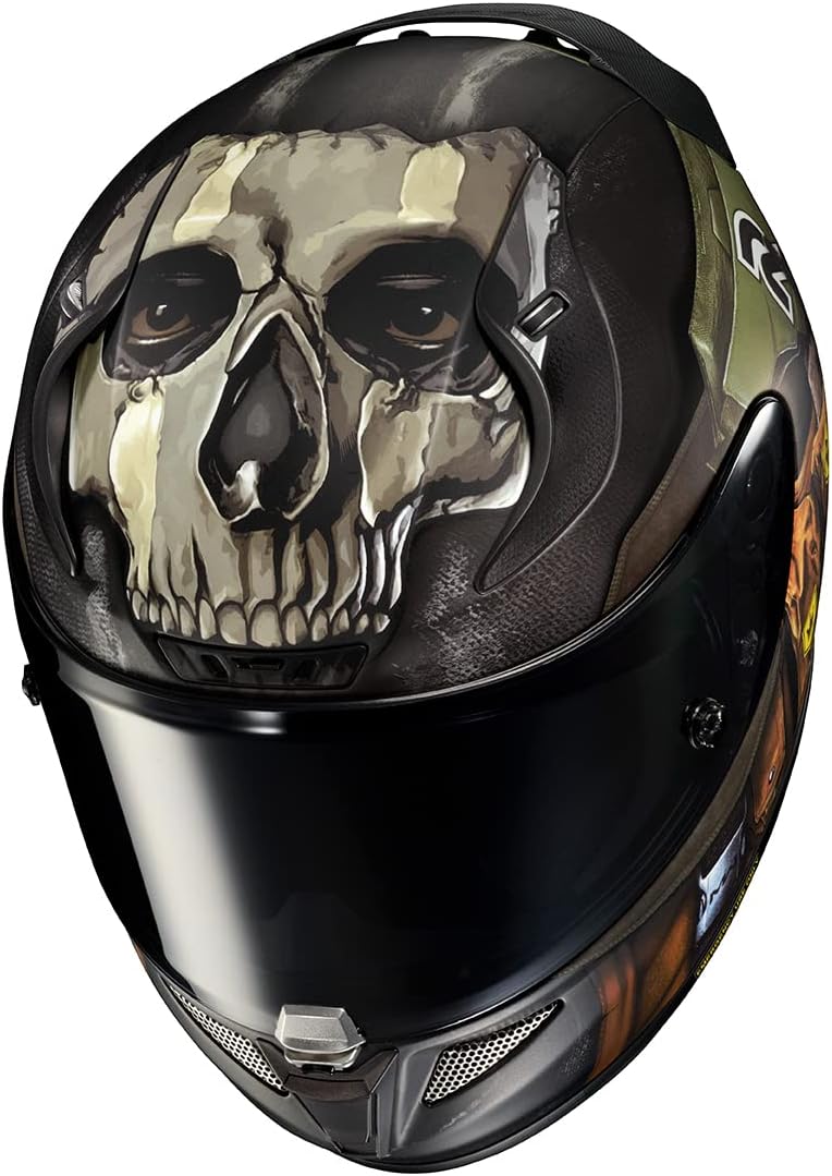 Helm HJC RPHA 11 Ghost Call Of Duty MC34SF schwarz grün matt, M