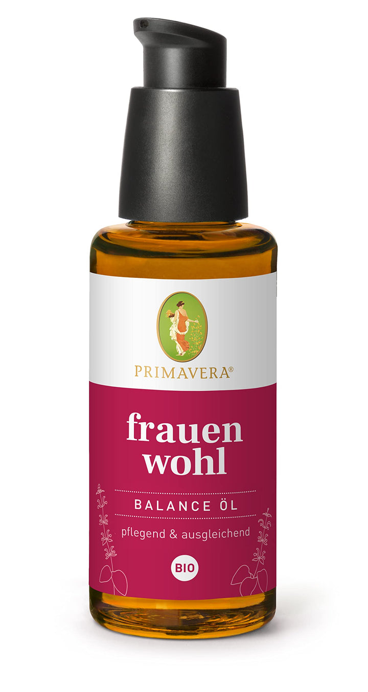 PRIMAVERA Frauenwohl Balance Öl bio 50 ml - pflegendes Körperöl - Aromatherapie - entspannend, ausgl