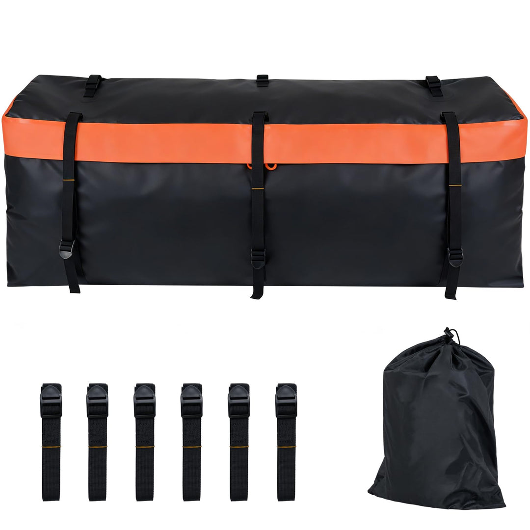 SOARS Heckbox für Anhängerkupplung, 255L/453L/566L Auto Hintere Gepäcktasche aus PVC mit verstärkten