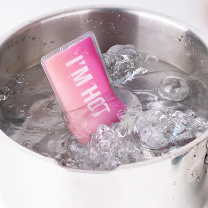 Fisura- Handwärmer Wiederverwendbarer Mini Taschenwärmer mit Gel Hot, 4 Einheiten, Hot, 4 Einheiten