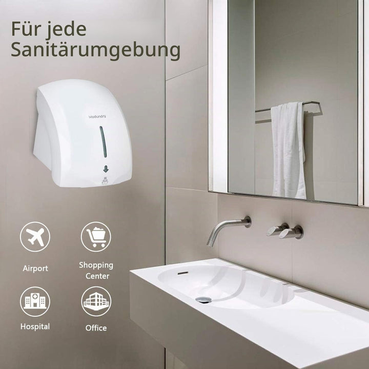 Modundry Händetrockner automatischer Infrarotsensor handtrockner leise Gewerbe und