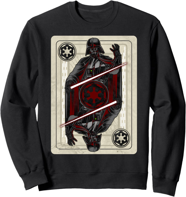 Star Wars Darth Vader Card Empire Logo Sweatshirt