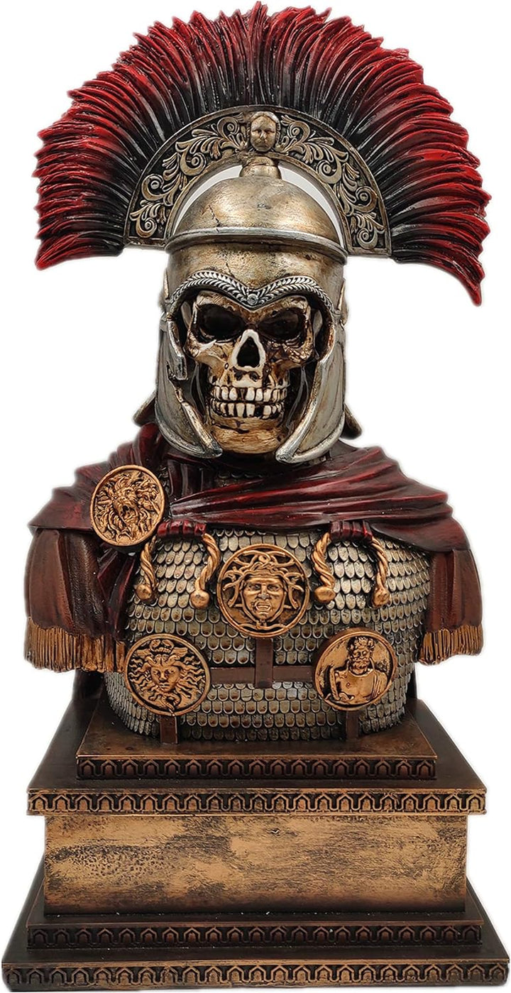 LOOYAR Römisches Imperium Römische Legion Undead Centurion Soldat Krieger Harz-Statue Skulptur Ornam