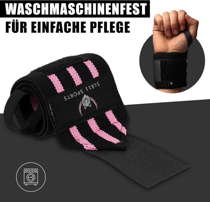 S1811 SPORTS Handgelenk Bandagen [Wrist Wraps] 45cm Handgelenkbandage für Fitness, Handgelenkstütze,