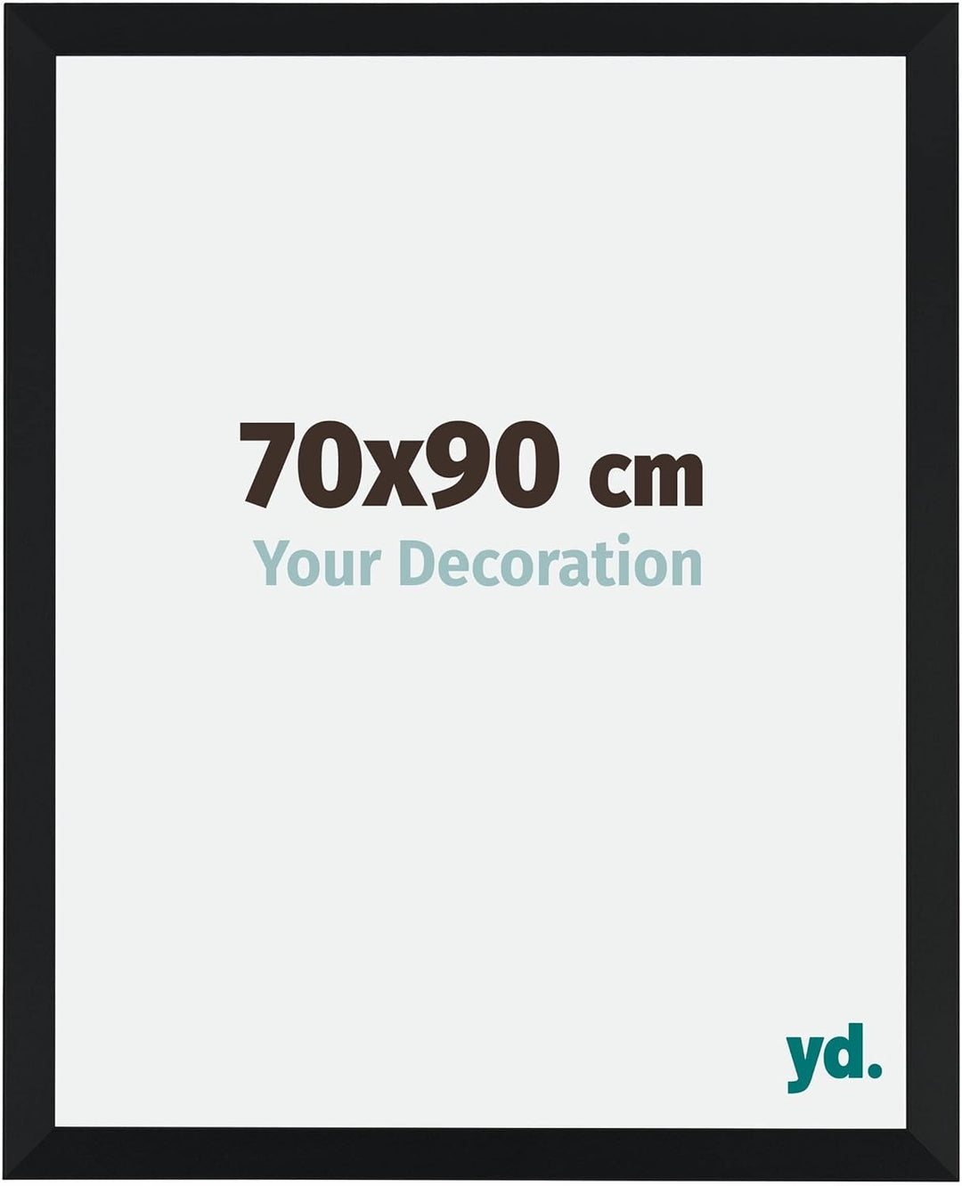 yd. Your Decoration - Bilderrahmen 70,00x90,00 cm - Bilderrahmen aus MDF mit Acrylglas - Antireflex