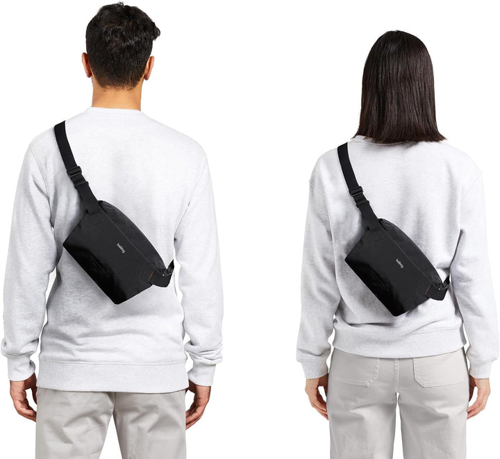 Bellroy Lite Sling Mini, Leichte Umhängetasche - Fog | 4L leichte Umhängetasche für Handy, Geldbörse