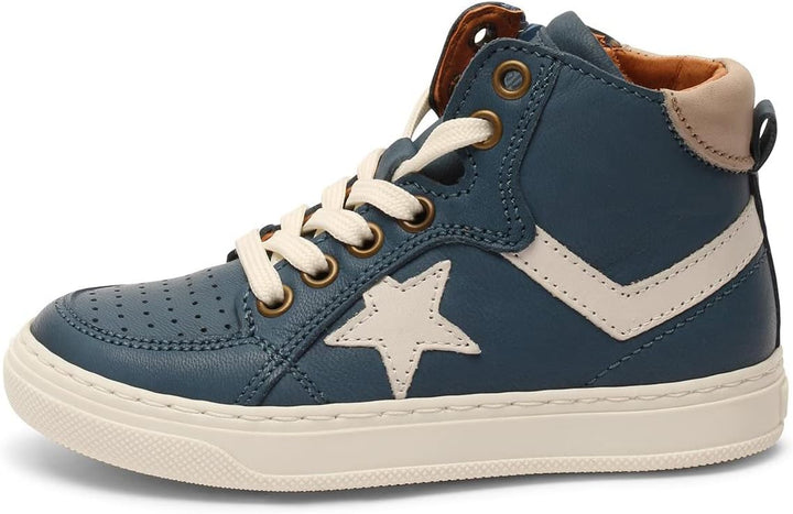 Bisgaard Unisex Kinder Isak Sneaker 28 EU Petrolio, 28 EU Petrolio