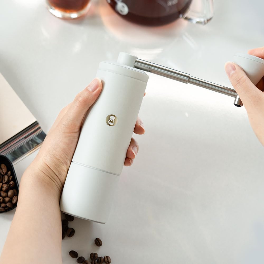 TIMEMORE C5 Pro Handkaffeemühle mit S2C-420-III Kegelmahlwerk, 0,031mm Präzisionsverstellung, vollme
