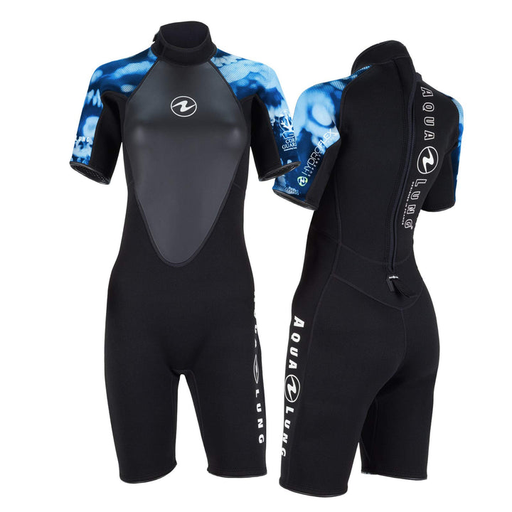Aqua Lung Hydroflex Damen Shorty schwarz-blau, M