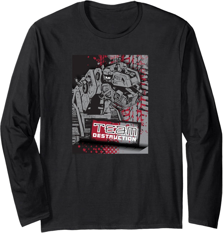 DinoTrux Teamzerstörung Langarmshirt