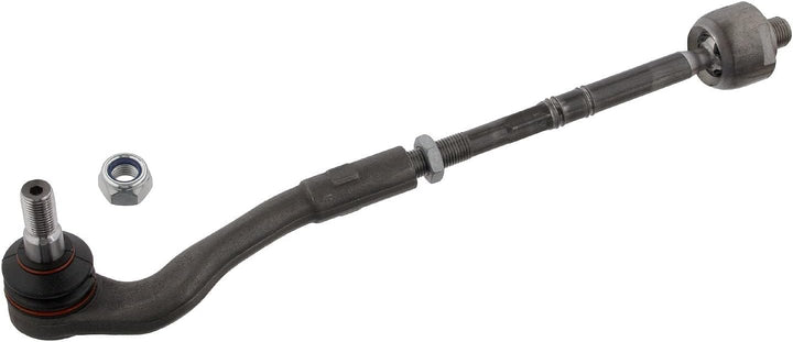 febi bilstein 30066 Spurstange mit Endstück und Sicherungsmutter , 1 Stück Vorderachse links, Vorder