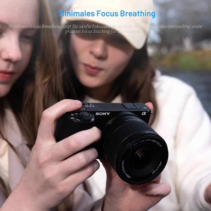 VILTROX AF 9mm F2.8 Air APS-C Objektiv für Sony E-Mount, 113,8° Ultraweitwinkel STM Prime Autofokus-