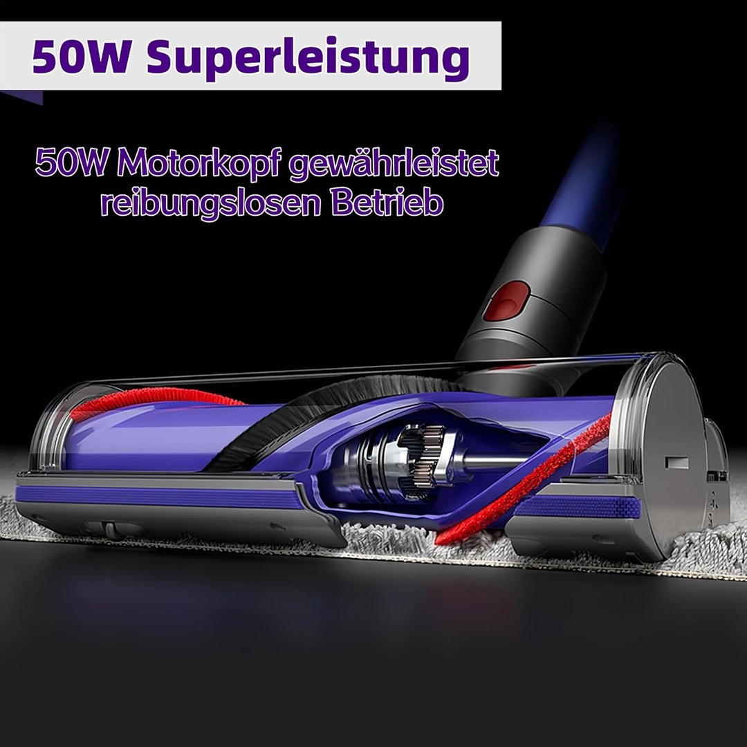 Turbobürste mit Direktantrieb für Dyson V7 V8 V10 V11 V15 Staubsauger, Elektrische Bodendüse Zubehör