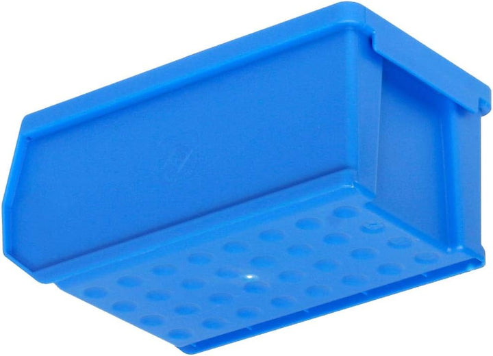 BRB Set - 25x Sichtstapelkästen PROFI LB5, blau, Inhalt 0,85 Liter, LxBxH 175x100x75 mm inkl. 3 verz