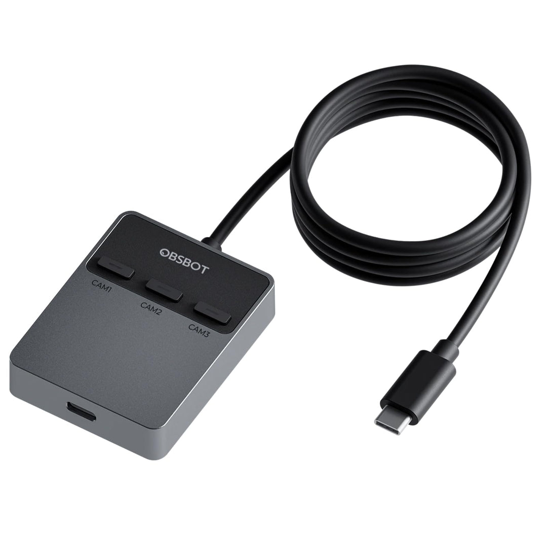 OBSBOT Kabelloser Multi-Cam-Connector, kompatibel mit Tail 2/Tail Air, Smartphones und Tablets mit U